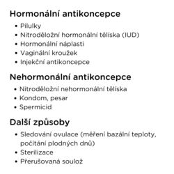 Druhy antikoncepce(1)